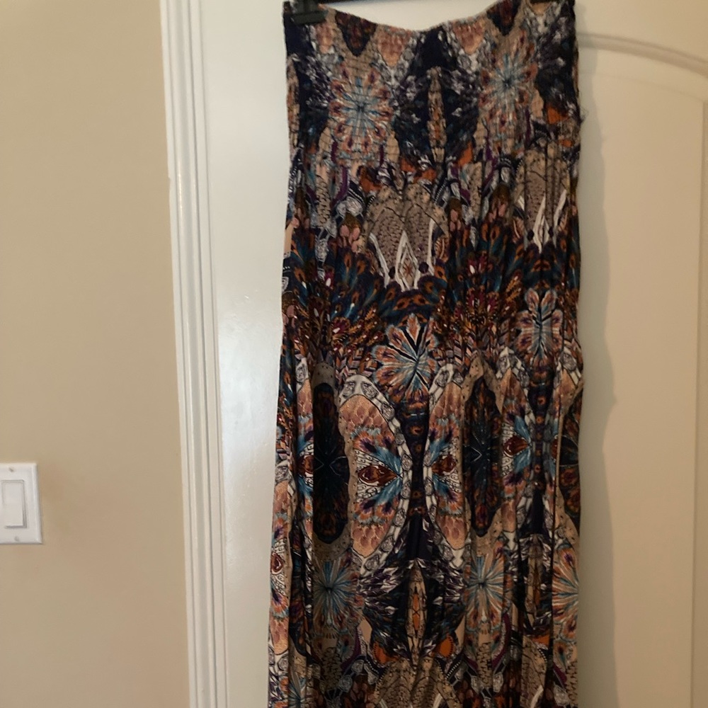 Miss Selfridge strapless dress size large